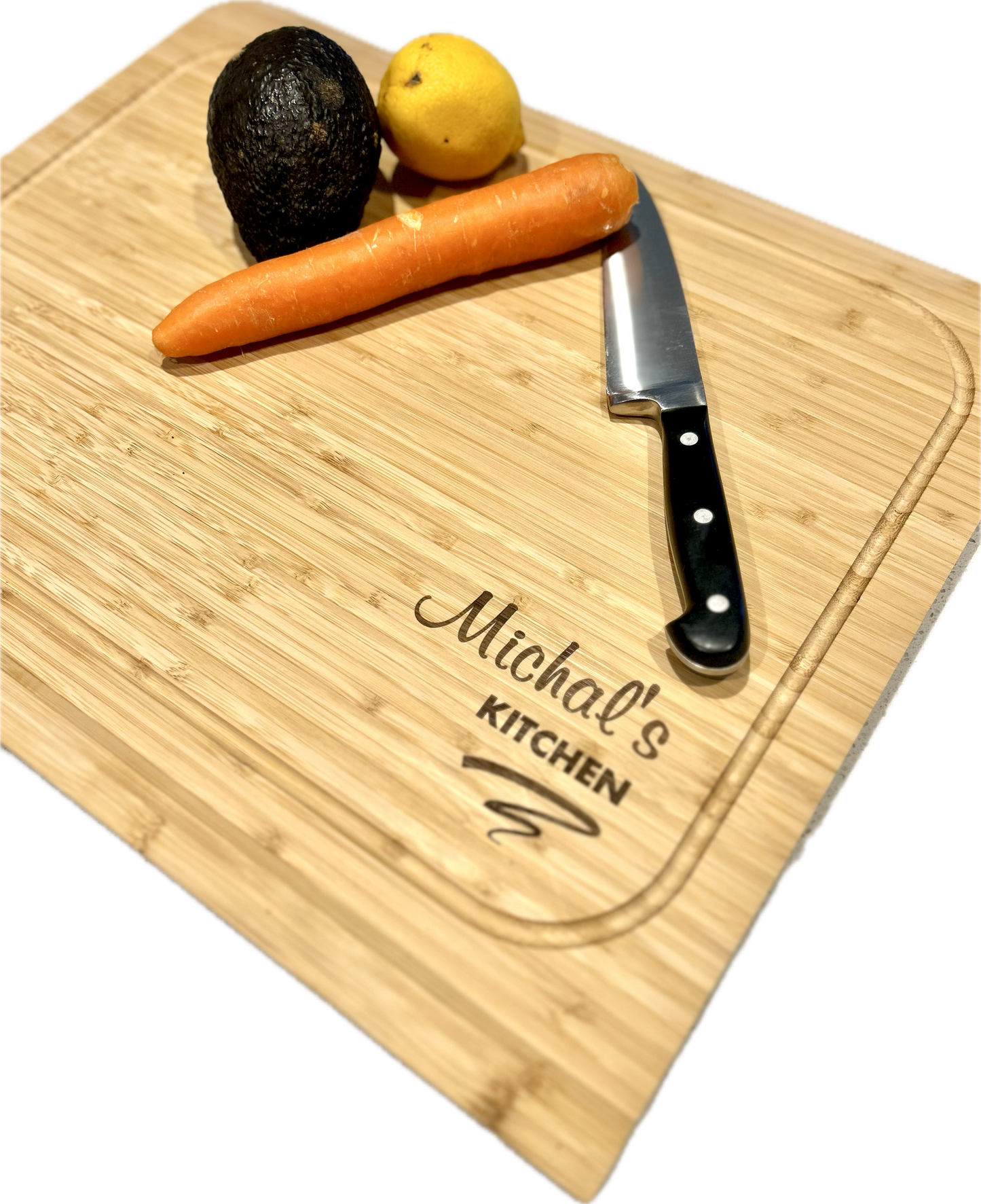 Large Bamboo Cutting Board with Personalisation