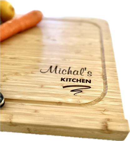 Large Bamboo Cutting Board with Personalisation